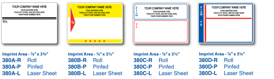 Standard Mailing Labels - Group Five